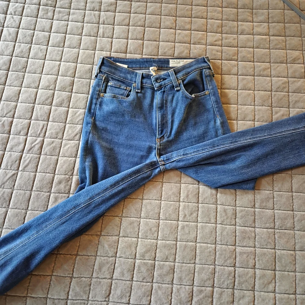 Rag & Bone Women's Nina High Rise Ankle Cigarette Jeans Size 25 Inseam 27 - Picture 6 of 8